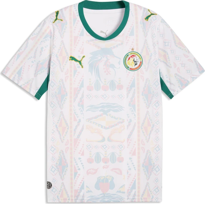 Puma FIFA WM 2026 Senegal Heimtrikot kurzarm puma white/wild green (Herren)
