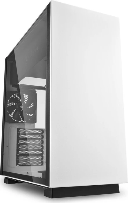 Sharkoon Pure Steel White, Glasfenster