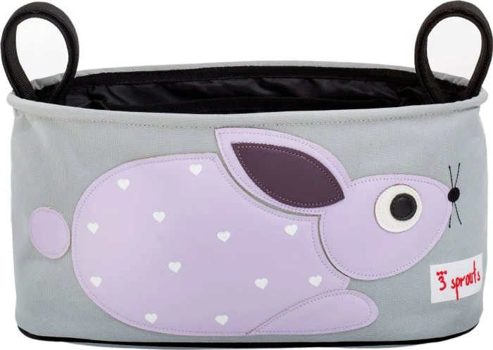 3 Sprouts Stroller Organizer rabbit