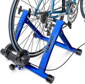 Relaxdays Rollentrainer Rollentrainer blau/schwarz