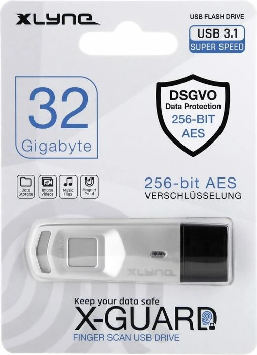 Xlyne X-Guard 32GB, USB-A, USB 3.2 Gen 1×1