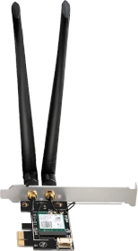 D-Link DWA-X582 WLAN-Adapter, AX3000, 2.4GHz/5GHz WLAN, Bluetooth 5.0, PCIe x1 (DWA-X582)