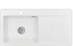 systemceram Mera 100 SL Einbau Becken links polar