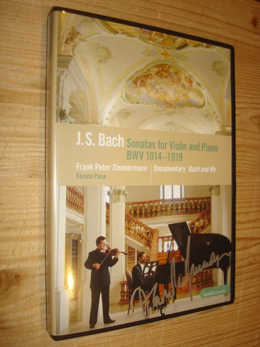 Johann Sebastian Bach - Sonatas For Violin And Piano BWV 1014-1019 (DVD)