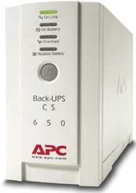 APC Back-UPS CS 650, 650VA, USB/seriell