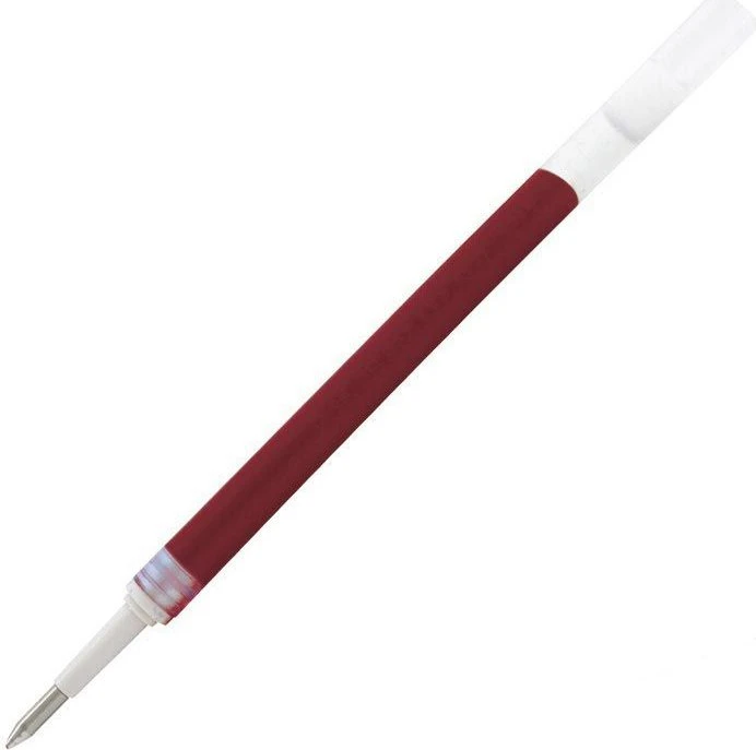 Pentel EnerGel Roller Pen LR7-BX, Tintenrollermine 0.35mm (0.7mm Ball) rot, 12er-Pack