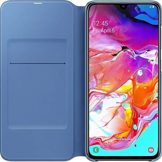 Samsung Wallet Cover für Galaxy A70 schwarz