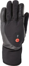 Sealskinz Beheizte Fahrradhandschuhe schwarz