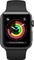 Apple Watch Series 3 (GPS) Aluminium 42mm grau mit Sportarmband schwarz Vorschaubild