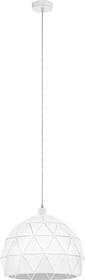Eglo Roccaforte Pendelleuchte 40cm weiß