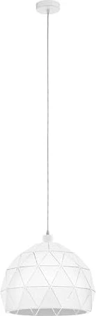 Eglo Roccaforte Pendelleuchte 40cm weiß
