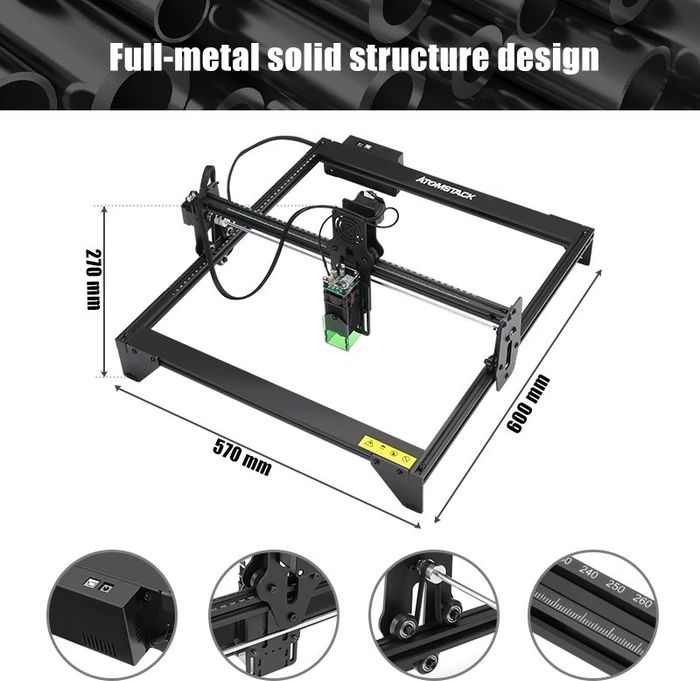 AtomStack A5 Laser Engraver, Bausatz