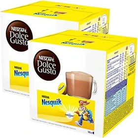 Nestlé Nescafe Dolce Gusto Nesquik Kakaokapseln, 32 Stück (2x 16 Stück)