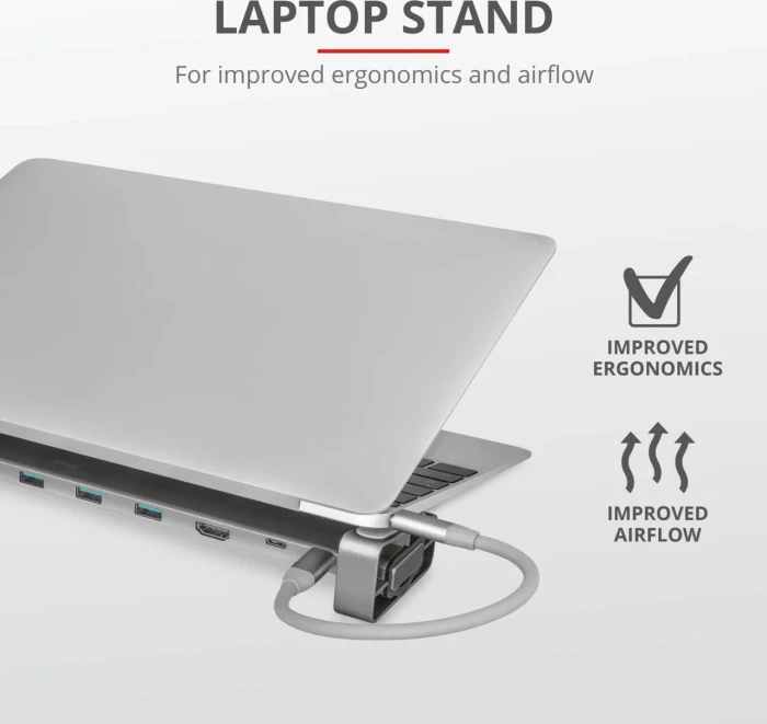 Trust Dalyx 10-in-1 Multi-Port Dock, USB-C 3.0 [Buchse]
