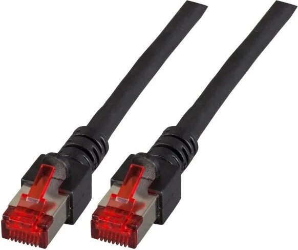EFB Elektronik Patchkabel, Cat6, S/FTP, RJ-45/RJ-45, 50m, schwarz