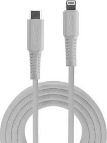 Lindy 2m USB Typ C an Lightning Kabel weiß