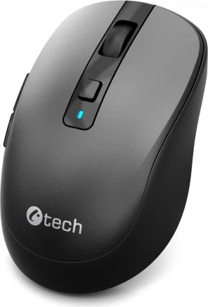 C-Tech WLM-19 Silent Dual-Mode Wireless Mouse schwarz, USB/Bluetooth
