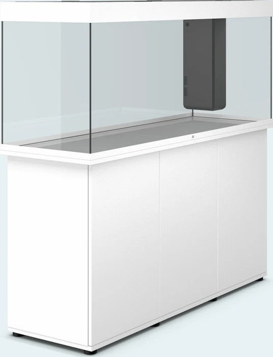 Juwel Rio 450 LED Aquarium-Set mit Unterschrank, weiß/weiß, 450l