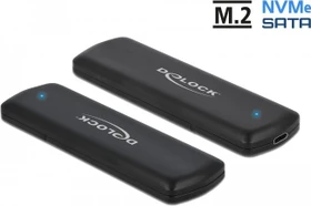 DeLOCK USB 3.2 Gen 2 External Enclosure, USB-C 3.1