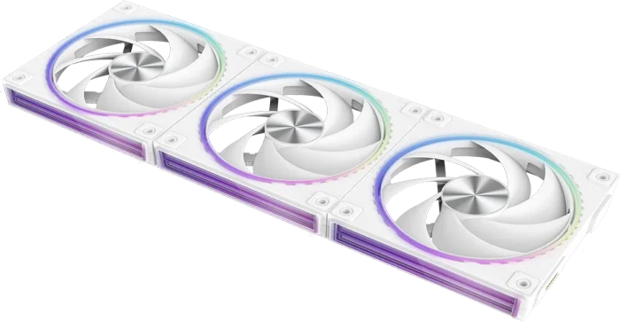 Zalman ZM-DF120 A3, weiß, 124mm, 3er-Pack