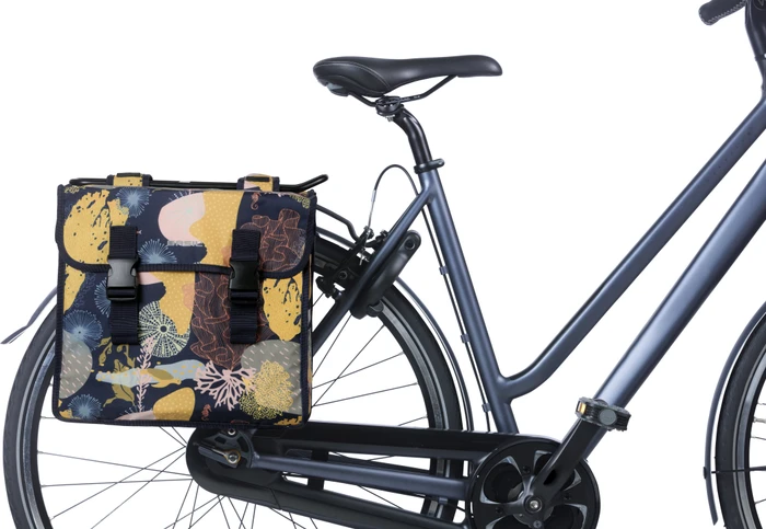 Basil Mara XL Doppeltasche Gepäcktasche night blue