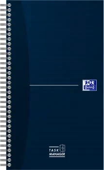 Oxford Essentials Notizblock Task Manager, A4, liniert, Softcover, 115 Blatt (400163485)