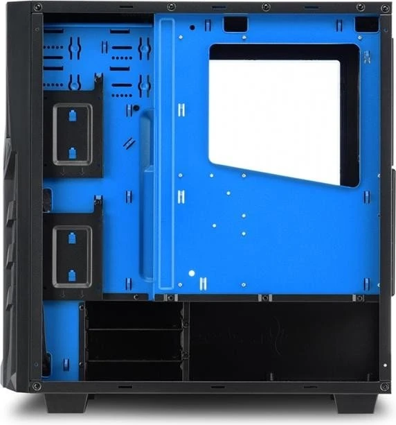 Sharkoon DG7000 blau, Acrylfenster