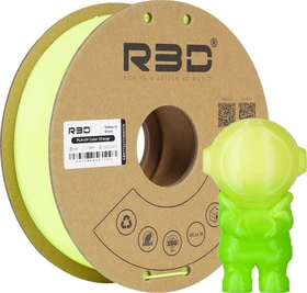 R3D UV Color Change Yellow to Green PLA, gelb, Spule, 1.75mm, 1.00kg