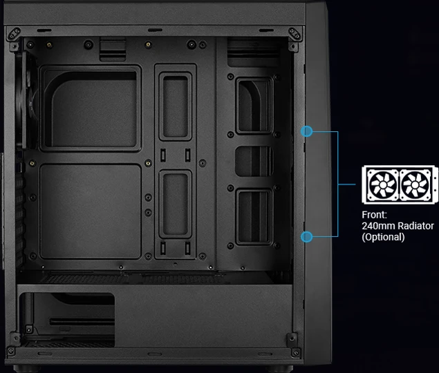 AeroCool Bolt, Acrylfenster