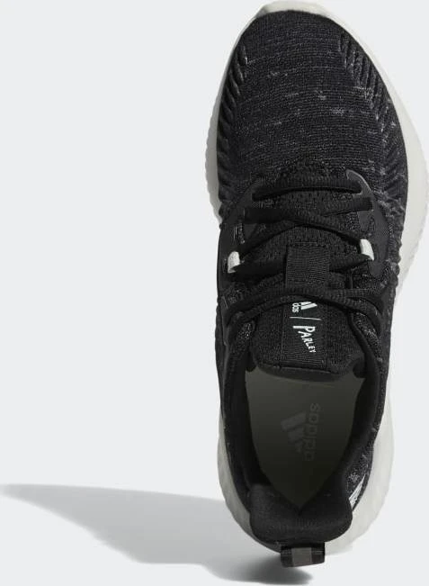 adidas Alphabounce+ Run Parley core black/linen green/ftwr white (Damen)