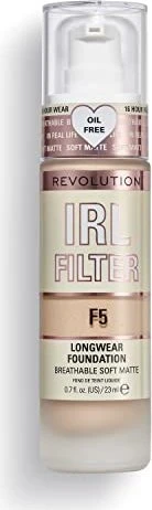 Revolution Beauty IRL Filter Longwear Foundation F5, 23ml