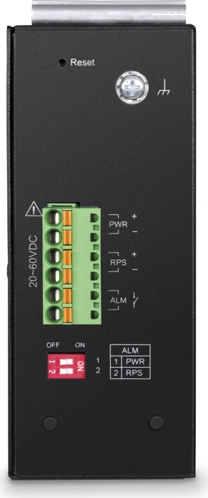 TRENDnet TI Hardened Industrial Railmount Gigabit Managed Switch, 4x RJ-45, 2x SFP