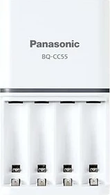 Panasonic eneloop Smartplus Charger BQ CC55 + 4x eneloop AA 2000mAh