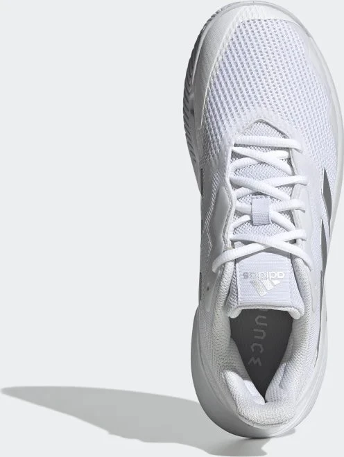 adidas Courtjam Control cloud white/silver metallic (Damen)