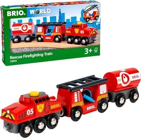 BRIO Feuerwehr-Löschzug