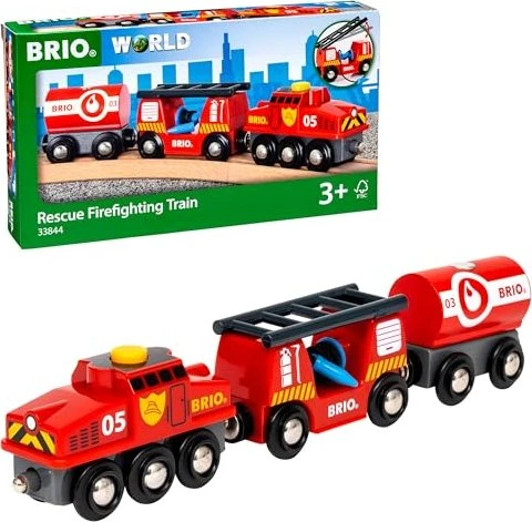 BRIO Feuerwehr-Löschzug