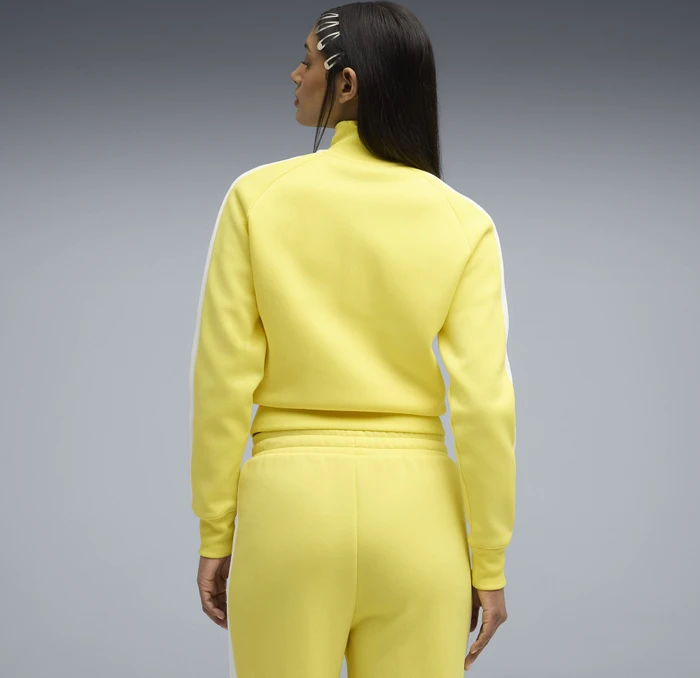 Puma T7 Always On Trainingsjacke lemon meringue (Damen)