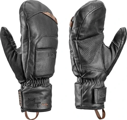 Leki Montera Prime Mitt Skihandschuhe black/dark brown
