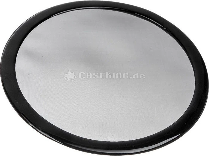 DEMCiflex Staubfilter 210mm rund schwarz/schwarz