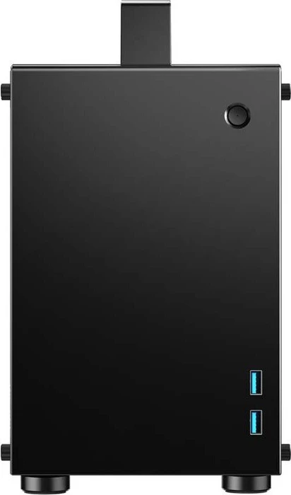 Jonsbo T8, schwarz, Glasfenster, Mini-ITX