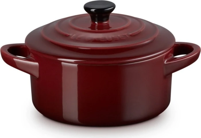 Le Creuset Mini-Cocotte Topf 250ml garnet