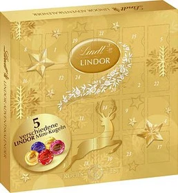 Lindt Lindor Mini Adventskalender 2025