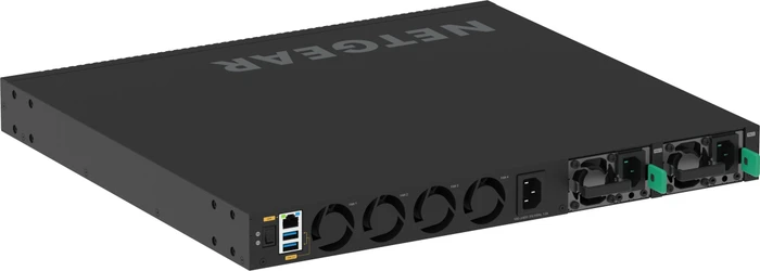 Netgear AVoIP M4350 Rackmount 2.5G Managed Switch, 48x RJ-45, 4x SFP28, 236W PoE++