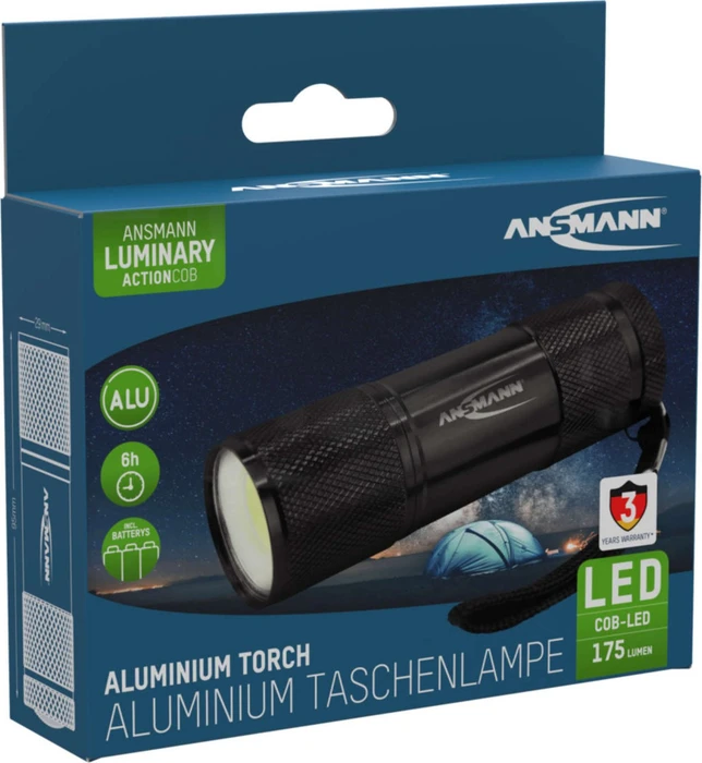 Ansmann Action COB LED Taschenlampe