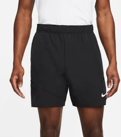 Nike Court Dri-FIT Advantage Hose kurz schwarz/weiß (Herren)