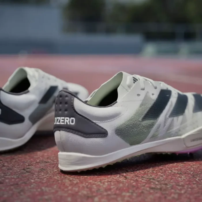 adidas Adizero Ambition cloud white/core black/green spark (Herren)