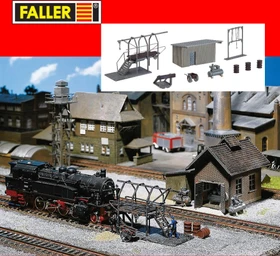 Faller Kompressorhaus, Rohrblasgerüst, Schürhakengestell