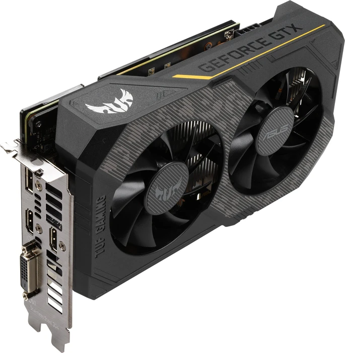 ASUS TUF Gaming GeForce GTX 1660 Ti EVO, TUF-GTX1660TI-6G-EVO-GAMING, 6GB GDDR6, DVI, 2x HDMI, DP