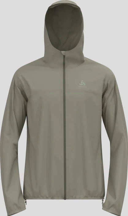 Odlo Waterproof X-Alp Performance Knit Laufjacke vetiver (Herren)
