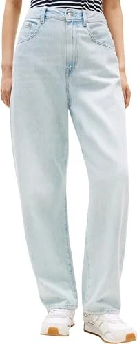 Tommy Hilfiger Tapered Barrel Leg mit mittelhohem Bund Jeans tam (Damen)
